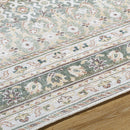Rainier Traditional Olive Washable Area Rug - Our PNW Home x Livabliss