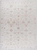 Spokane Traditional Ivory/Rust Area Rug - Our PNW Home x Livabliss