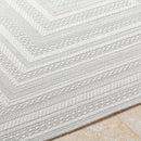 Zenia Cottage Light Gray Area Rug