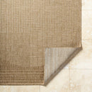Ladaris Cottage Light Brown Area Rug