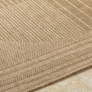 Ladaris Cottage Light Brown Area Rug