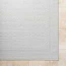 Atia Modern Light Silver Area Rug