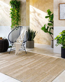 Krieg Cottage Light Brown Area Rug