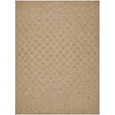 Tiphanie Cottage Light Brown Area Rug