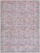 Rommy Traditional Pink Washable Area Rug