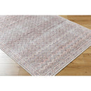 Roneisha Traditional Eggplant Washable Area Rug