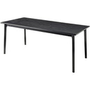 Kasim Black Dining Table