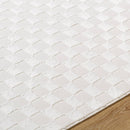 Ayleen Modern Ivory Washable Area Rug