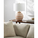 Dino Traditional Brick/White Table Lamp