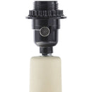 Eiman Rustic White/Cream Table Lamp