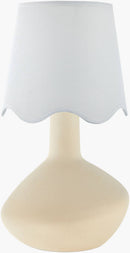 Eiman Rustic White/Cream Table Lamp