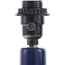 Eiman Rustic Dark Blue Table Lamp