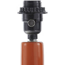 Eiman Rustic Red/White Table Lamp