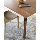 Eliesha Dark Brown Dining Table