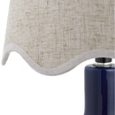Rondy Rustic Dark Blue/Wheat Table Lamp