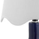 Rondy Rustic Dark Blue/White Table Lamp
