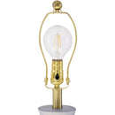 Ginny Traditional Blue Table Lamp