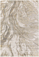 Leiah Modern Gray/Beige Area Rug