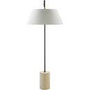 Renny Traditional Black/Beige Floor Lamp