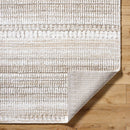 Shelbey Global Light Brown Area Rug