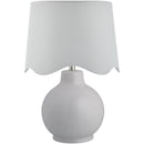 Tereza Rustic White Table Lamp