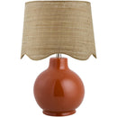 Tereza Rustic Red Table Lamp