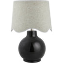 Tereza Rustic Black/Wheat Table Lamp