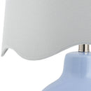 Tereza Rustic Blue/White Table Lamp