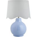 Tereza Rustic Blue/White Table Lamp