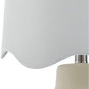 Tereza Rustic Cream/White Table Lamp