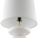 Shauri Traditional White Table Lamp