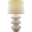 Shauri Traditional White Table Lamp