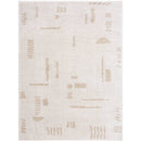 Shareef Modern Beige Washable Area Rug