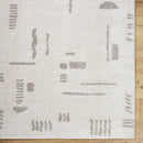 Shareef Modern Medium Gray Washable Area Rug