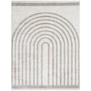 Larita Modern Medium Gray Washable Area Rug