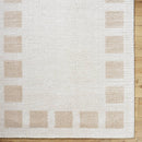 Tameka Modern Beige Washable Area Rug