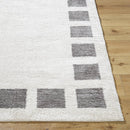 Tameka Modern Charcoal Washable Area Rug