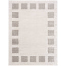 Tameka Modern Medium Gray Washable Area Rug