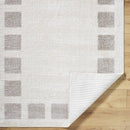 Tameka Modern Medium Gray Washable Area Rug