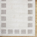 Tameka Modern Medium Gray Washable Area Rug