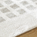 Noam Modern Medium Gray Washable Area Rug