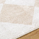 Jason Modern Beige Washable Area Rug