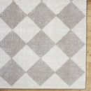 Jason Modern Medium Gray Washable Area Rug
