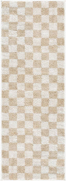 Shera Modern Beige Washable Area Rug