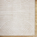 Marcela Modern Beige Washable Area Rug