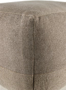 Tracie Taupe Pouf