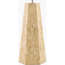 Durand Modern Lighrt Gray/Brown Table Lamp