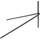 Rula Rustic Black Floor Lamp