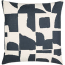 Chazz White/Black Pillow Cover