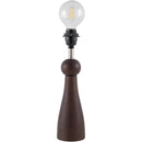Edgardo Modern Dark Brown Table Lamp